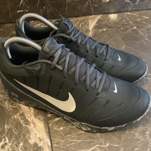 NIKE Air Mavin 2 Low, 830367-003, Black/Metallic Silver, Mens Basketball  Size 8 | eBay
