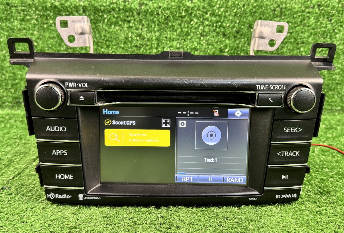 Toyota Rav4 13-18 HD radio Gracenote Navigation Screen 86140-0R180