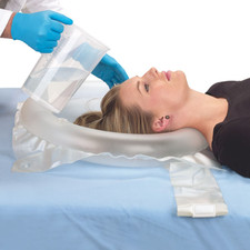 Haarwaschbecken aufblasbar, transparent