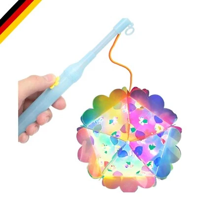 Laterne Kinder,Laternen Bastelset für St Martin,Laternenstab Kinder LED für L...