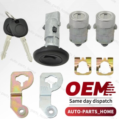 New Ignition Lock Cylinder & Keys for CHEVROLET GMC Silverado Tahoe SAME KEY