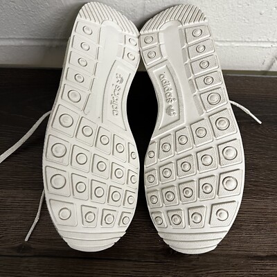 Adidas Mens ZX 500 OG Weave Sneakers Beige All White M21737 2014