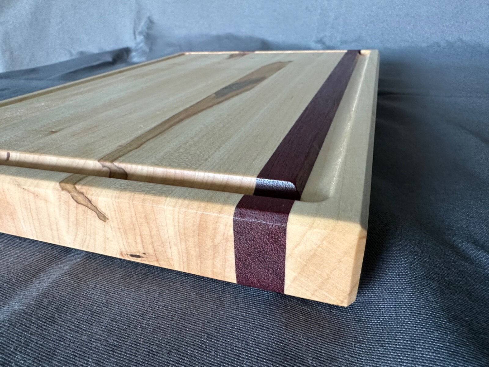 Cutting Board- Custum Engraving Available! Maple, Purple Heart-image