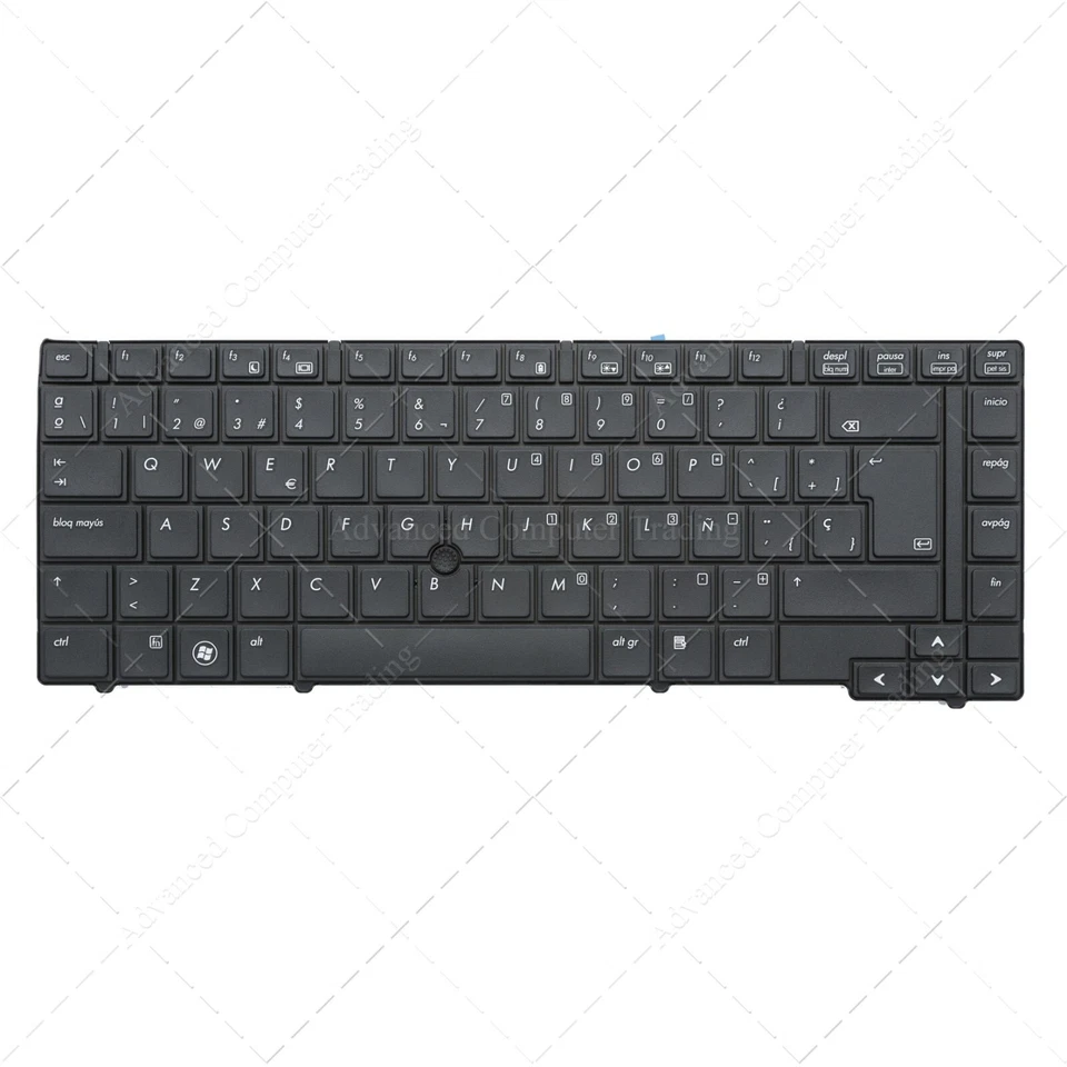 Teclado Español para portátil HP ProBook 6440B 6450B 6455B | Con PointStick - Imagen 2 de 4