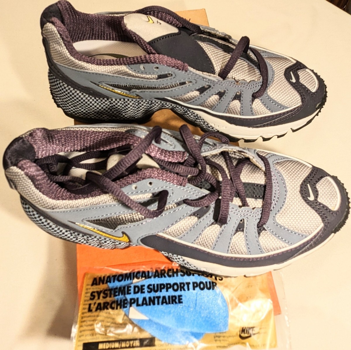 Nike Air Terra Triax Pac Blue Grey Yellow Deadstock Rare ACG Size