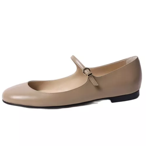 Women Cute Round Toe Buckle Strap Flats Comfort Shoes Casual Plus Size - Imagen 2 de 6