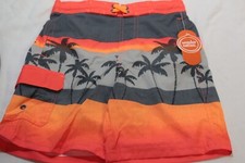 New Boy's wonder nation medium 8 swim trunks shorts pockets UPF 50 Quick dry