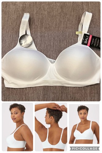 Bali Cool Comfort Revolution Bra Flexible Fit Wirefree Full Coverage $48 Retail - Picture 21 of 21