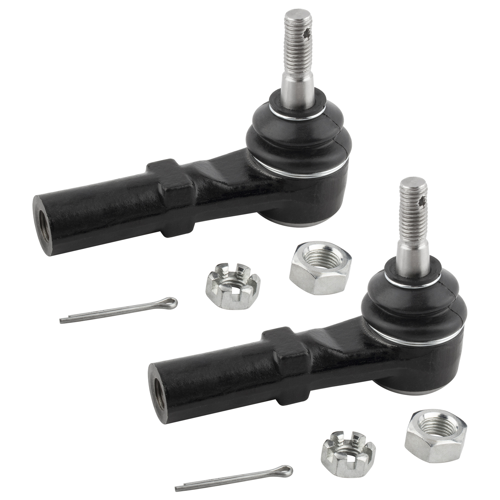 Front Outer Tie Rod End Links Set of 2 for Chevy Olds Pontiac Buick Century New