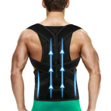 Corrector de postura de escoliosis médica, soporte para la espalda
