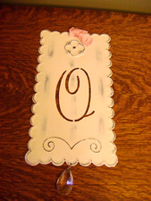 Pottery Barn Kids Ribbon Tin Letter "Q"  SOLD OUT PBK