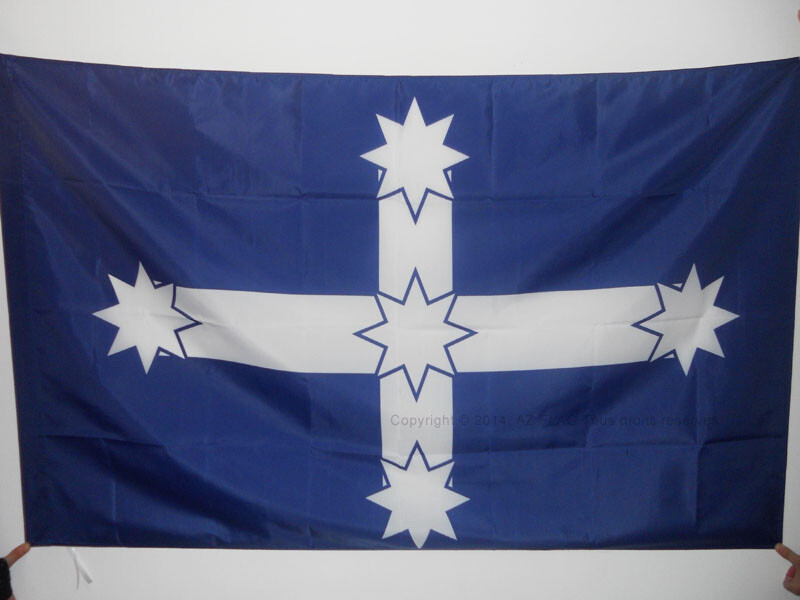 Drapeau Australie 90x150cm bleu en tissu lavable pour mât et pavillon