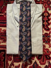 NWT NEW O Connells Seaward Stearn Paisley Necktie Handmade England