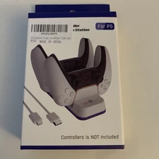 JYS Duel controller charge station P5 + Power Supply, NEW FAST SHIPPING PS5