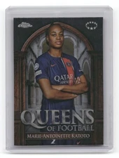 2023/24 Topps Chrome Womens UEFA Champions Soccer QOF Marie Antoinette Katoto 15