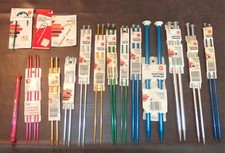 BIG MIXED LOT NEW PAIRS OF BOYE KNITTING NEEDLES STITCH BATES CABLESTITCH HOLDER