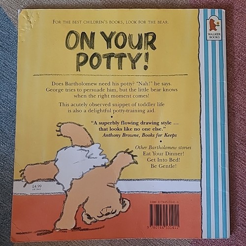 ON YOUR POTTY by VIRGINIA MILLER S/C~VGC - Bild 2 von 7