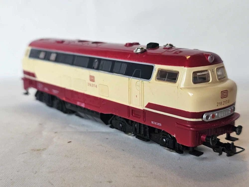 Mehano H0 ++ Diesel Lok BR 218 217-8 in beige/rot TEE ohne OVP