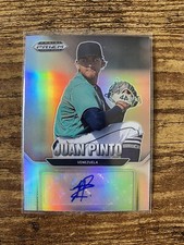 2022 Prizm Draft Picks Baseball Juan Pinto Autograph SILVER Prizm # AU-JU RC