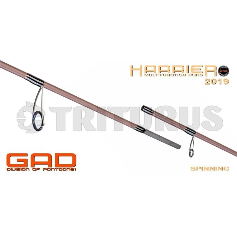 GAD Harrier Spinning HAS662ULF, 2pcs Spinning Rod, - Image 3 of 4