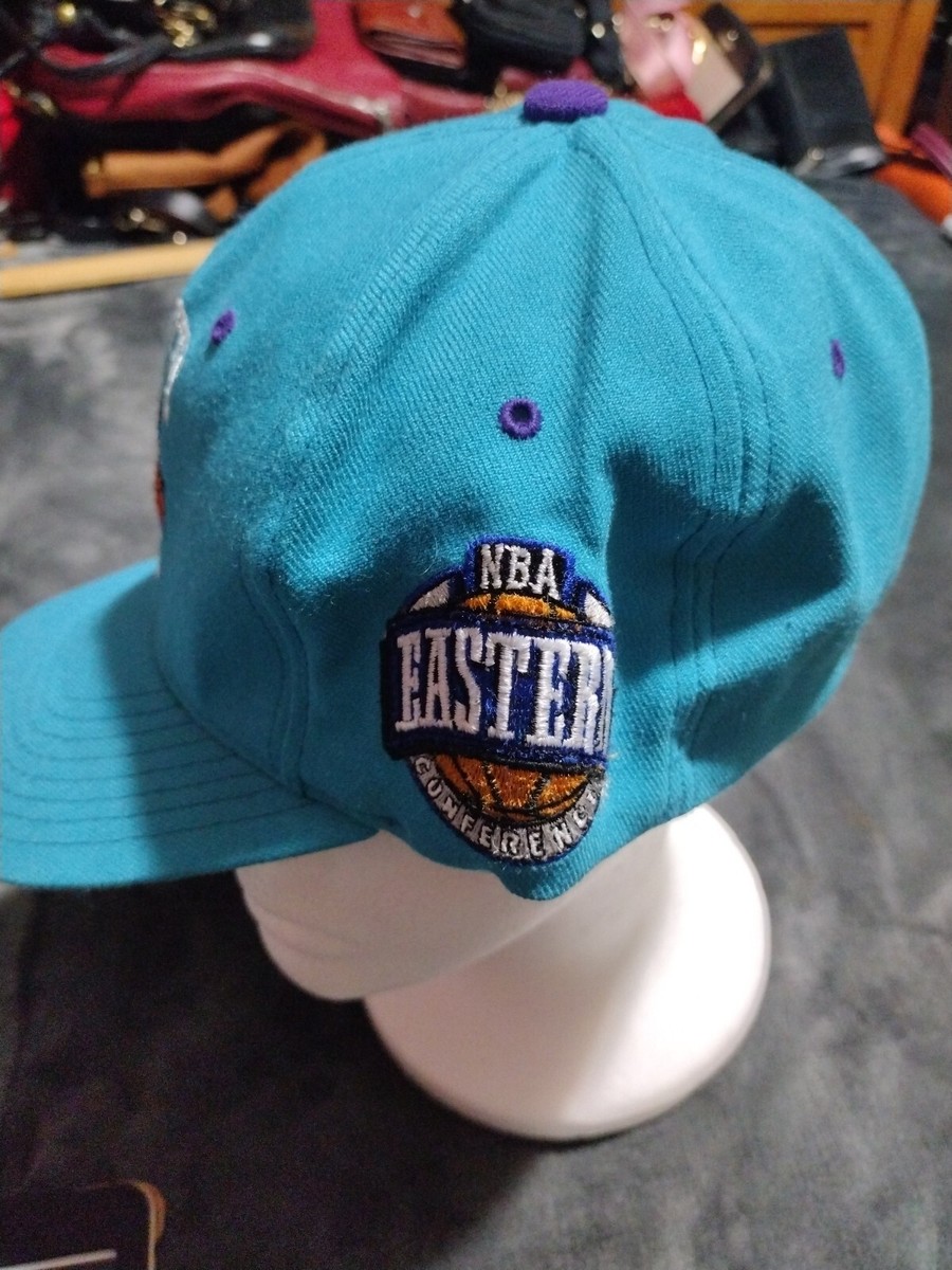 Charlotte Hornets Flex Fitted Cap Hat NBA Starter Size 2 7-7.75 | eBay