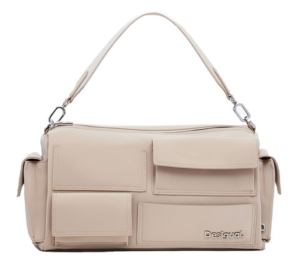 Desigual Accessories Handbag UmhäNgetasche Handtasche Tasche Raw Beige-image