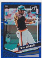 2023 DONRUSS BLUE SP DAVE WINFIELD SAN DIEGO PADRES PARALLELS GE-2442