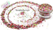 ARIEL holographic Round Glitter mix - Mermaid Dotties