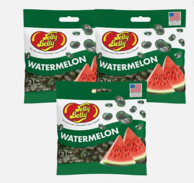 Watermelon Jelly Belly Jelly Beans (3 Bags) Free Shipping