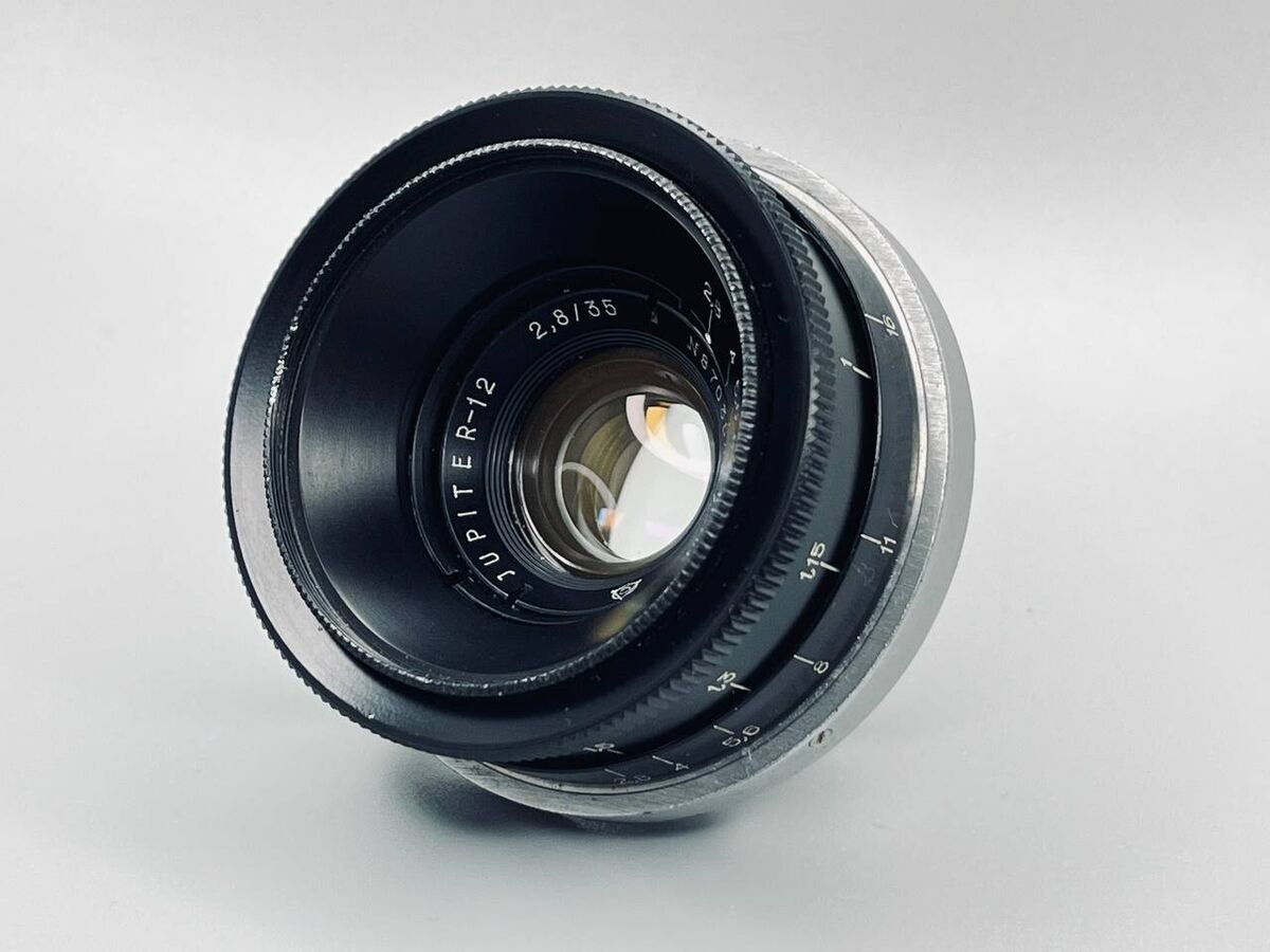 Vintage Jupiter 12 f2.8 35mm ( Biogon ) Wide Angle Lens Vintage Jupiter 12 f2.8 35mm ( Biogon ) Wide Angle Lens