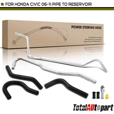 Power Steering Return Line Hose Assembly for Honda Civic 06-11 Pipe To Reservoir