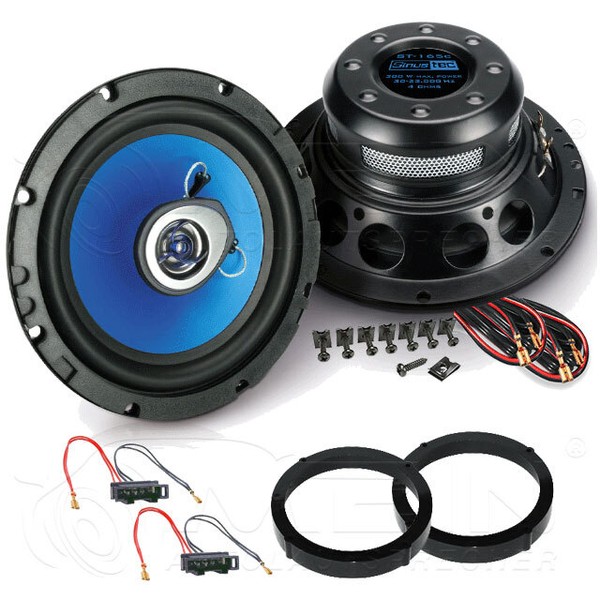 Sinustec Auto Lautsprecher FüR Vw Golf Viii / 8 Ab 2019 Heck TüR Koax 300W #Bzjy-image