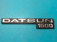 Datsun 720 Pickup 1600 Nameplate Fender Emblem Reproduction