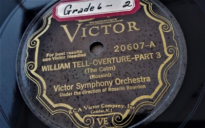 Victor Symphony Orchestra 78rpm Single 10-inch Victor Records