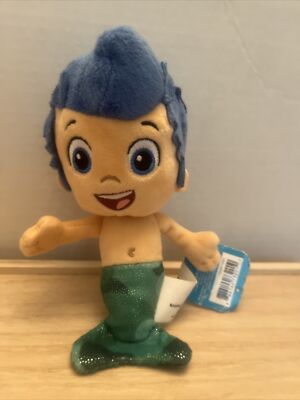 2019 FISHER PRICE BUBBLE GUPPIES NICK JR. GIL MALE GUPPY PLUSH DOLL FIGURE TOY