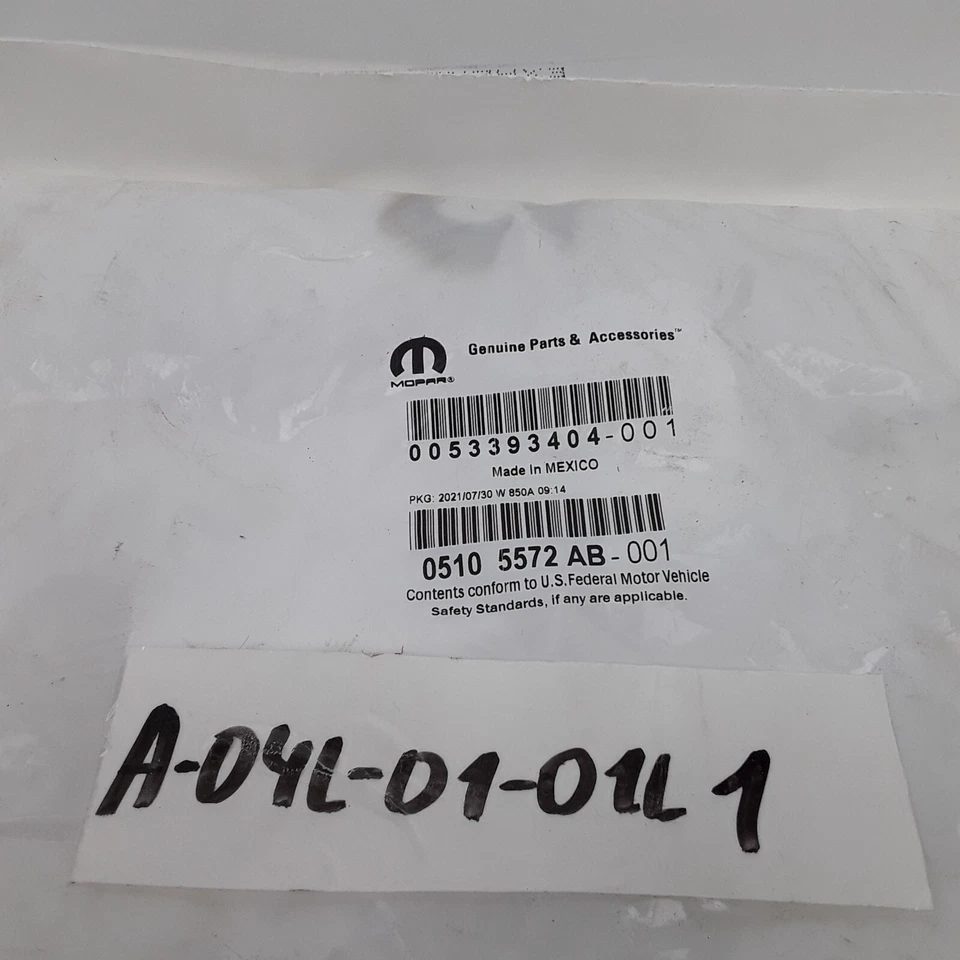 Sensor de frenos antibloqueo derecho Mopar 05105572AB para Jeep Compass Patriot (2017) Foto 4 de 4