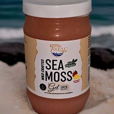 2 Bundle Strawberry Star Fruit Sea Moss Gel Raw 100 Wildcrafted Sea Moss 16oz.