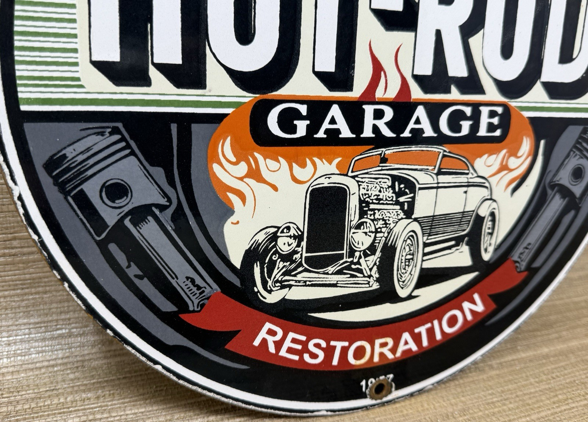 Hot 世田谷ベース ガレージ 30cm 看板 Gasoline Rod その他