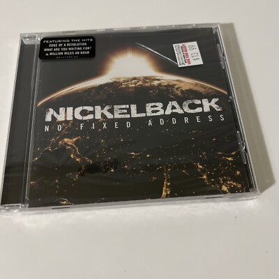 NICKELBACK - NO FIXED ADDRESS CD, NEW CD BRAND NEW and SEALED