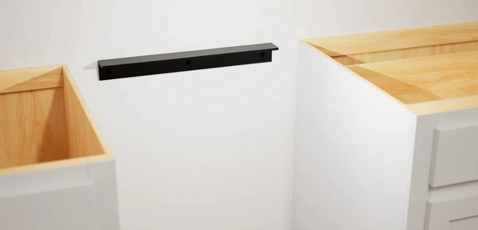 Soportes de soporte de encimera de tacos de pared de hierro - Soportes de estante de metal de alta resistencia. Foto 3 de 4