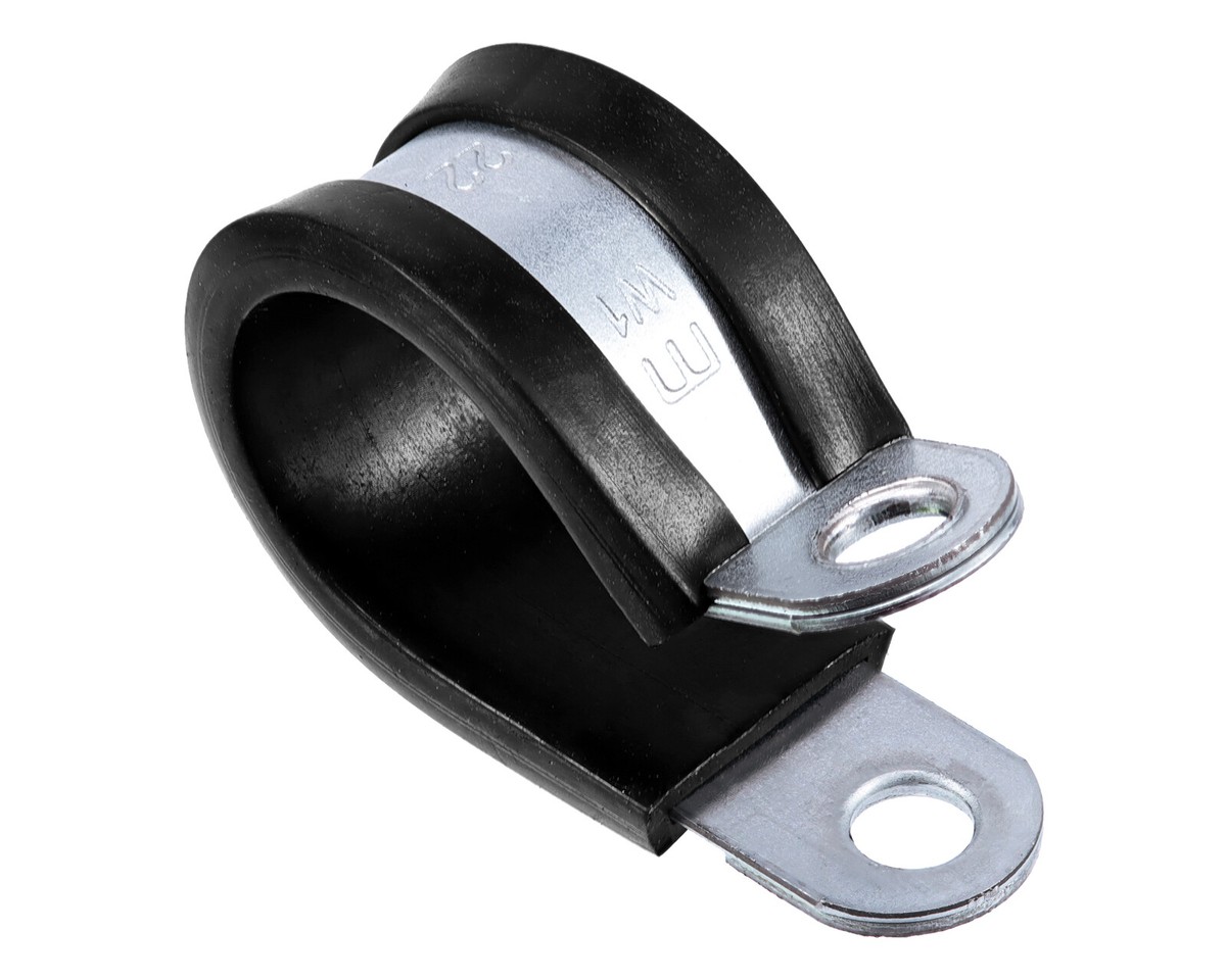 11mm/16mm Doppel-Schlauchhalter Schwarz Eloxiert | BAT Motorsport GmbH
