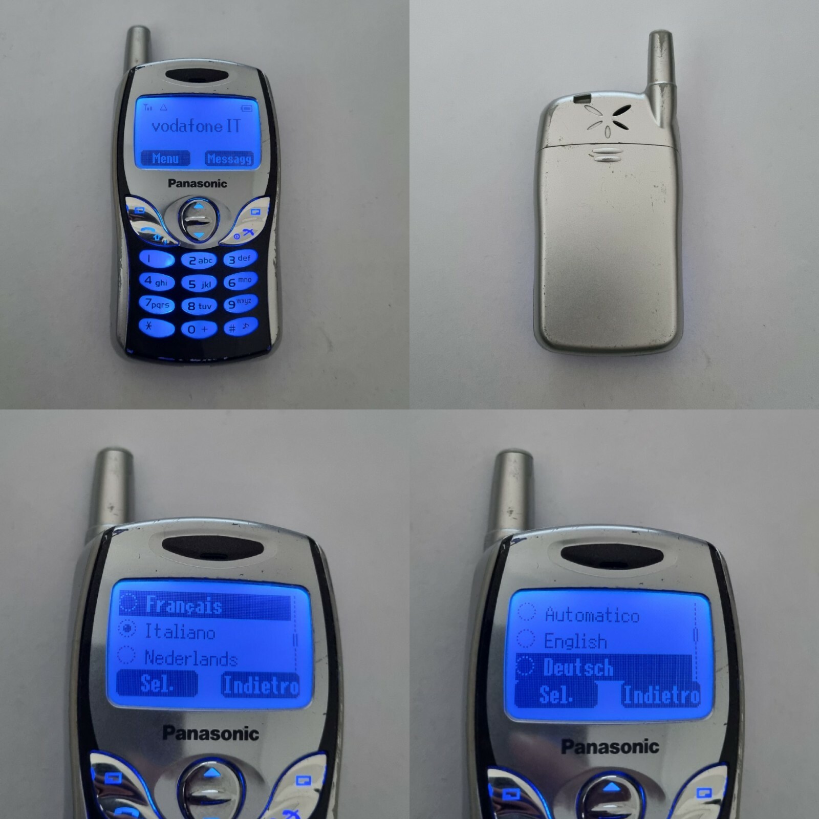 CELLULARE MINI PANASONIC EB A102 GSM UNLOCKED SIM FREE DEBLOQUE A100 ...