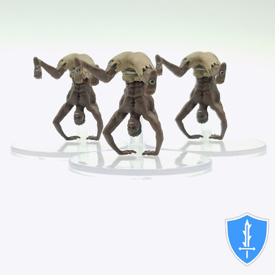 Aigamuxa (handstand) x3 - The Mwangi Expanse 32 Pathfinder Battles D&D Miniature