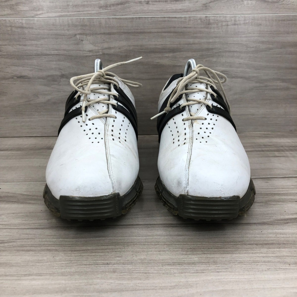 Adidas Golf Shoes Mens 8.5 Tour 360 LTD White Soft Spike 