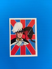FIGURE NO. 238 ARTHUR WELLESLEY ILLUSTRIOUS MEN 1967 PANINI STICKER NEW