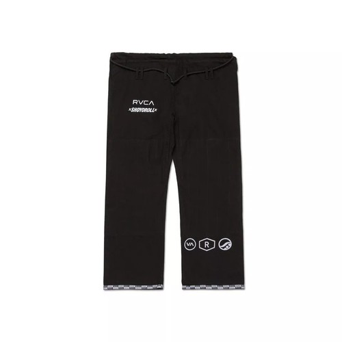 Shoyoroll BJJ Gi Jiu-Jitsu RVCA X Kimono Roots Black With Bag - Picture 6 of 9