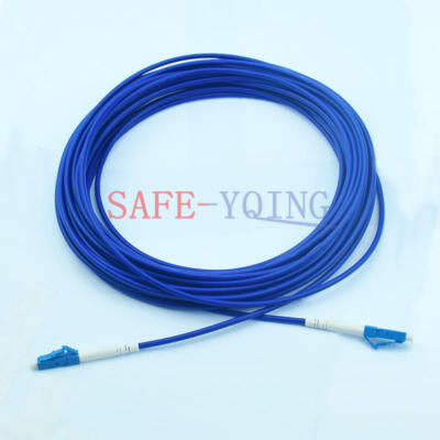 100M Armored Cable Fiber Patch Cord LC UPC to LC UPC SM 9/125 3.0mm Single Core