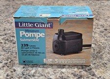 Little Giant Submersible Pump 63 Gal/hr Model #519550 New