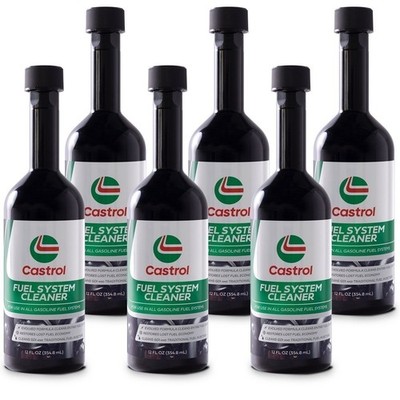 Castrol Fuel System Cleaner - 6 Pack, Cleans Entire Fuel System, For Gas Engines