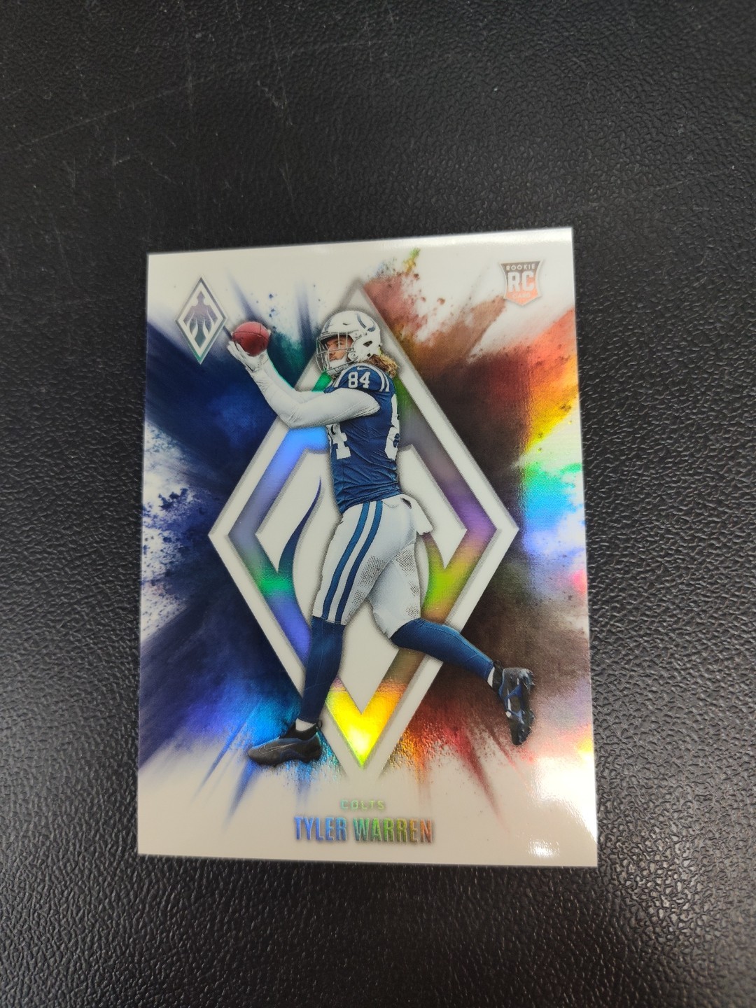 Panini 2025 Phoenix Color Blast Tyler Warren Rookie RC #2 Indianapolis Colts